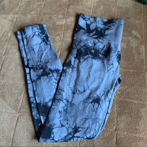 Tie dye shaping leggings